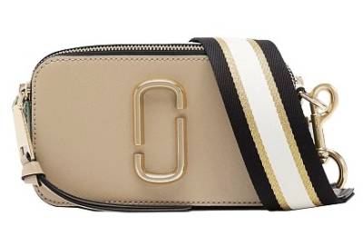 Сумка Marc Jacobs Snapshot Бежевая