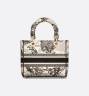 Сумка Dior Lady D-lite Кремовая
