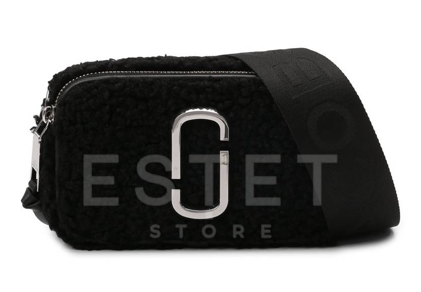 Сумка Marc Jacobs Snapshot Teddy Черная