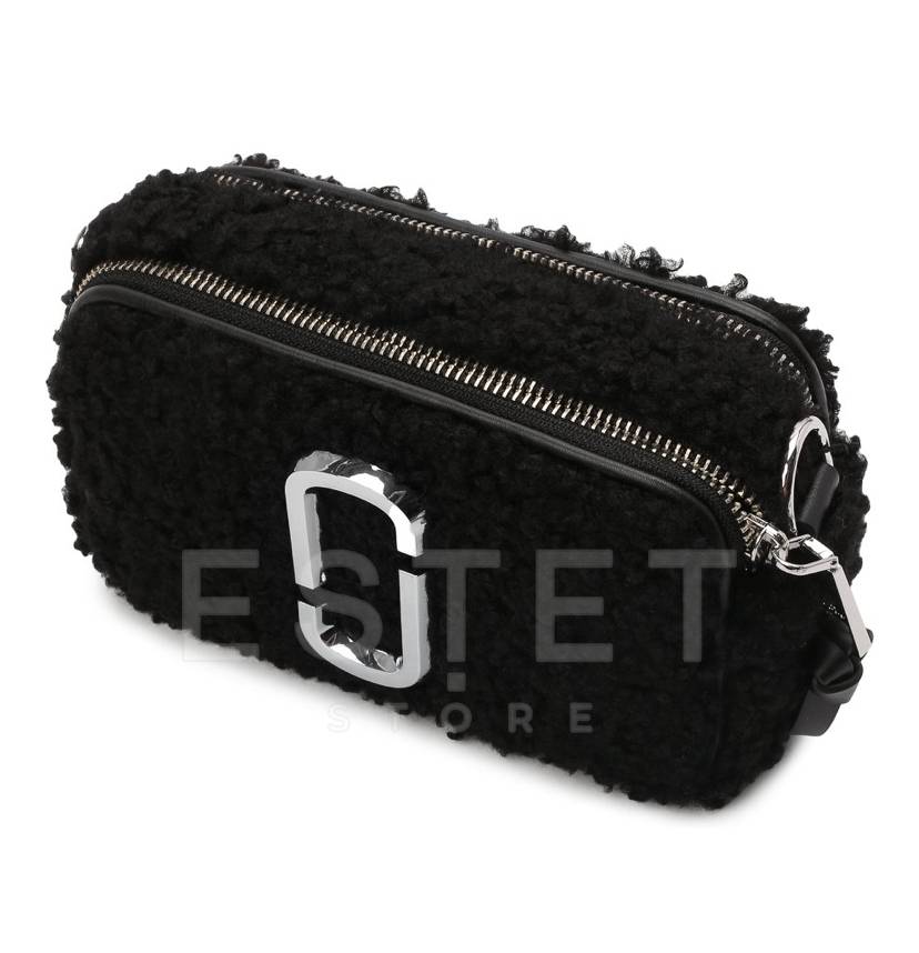 Сумка Marc Jacobs Snapshot Teddy Черная