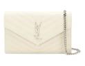 Сумка Saint Laurent Monogram Envelope Белая