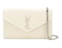 Сумка Saint Laurent Monogram Envelope Белая