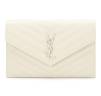 Сумка Saint Laurent Monogram Envelope Белая