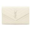 Сумка Saint Laurent Monogram Envelope Белая