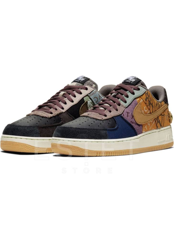 Кроссовки Nike Air Force 1 Ps Коричневые