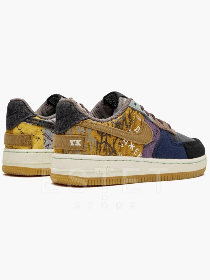 Кроссовки Nike Air Force 1 Ps Коричневые