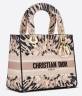 Сумка Dior Lady D-lite Розовая