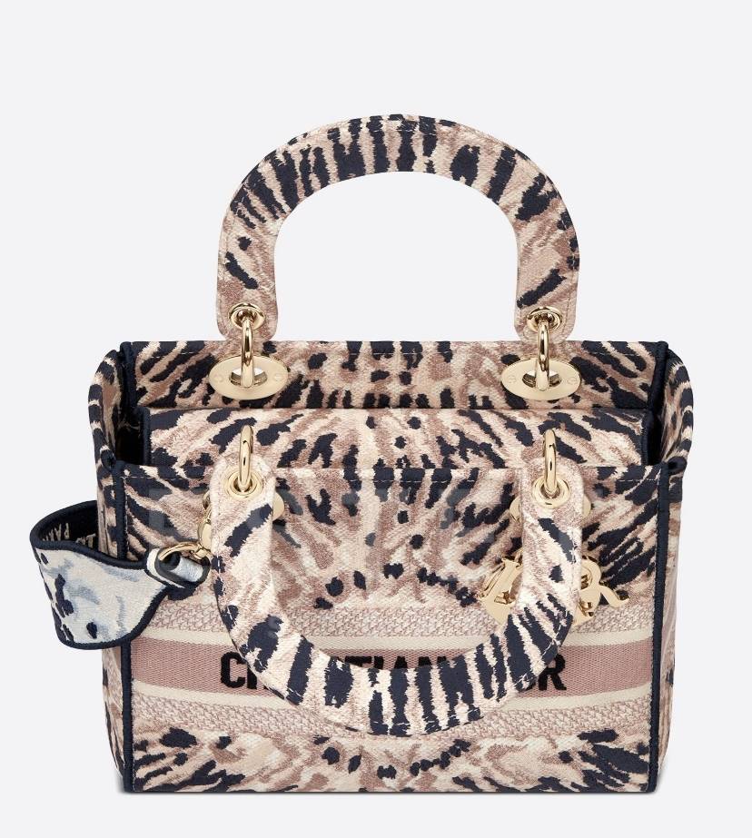 Сумка Dior Lady D-lite Розовая