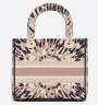 Сумка Dior Lady D-lite Розовая