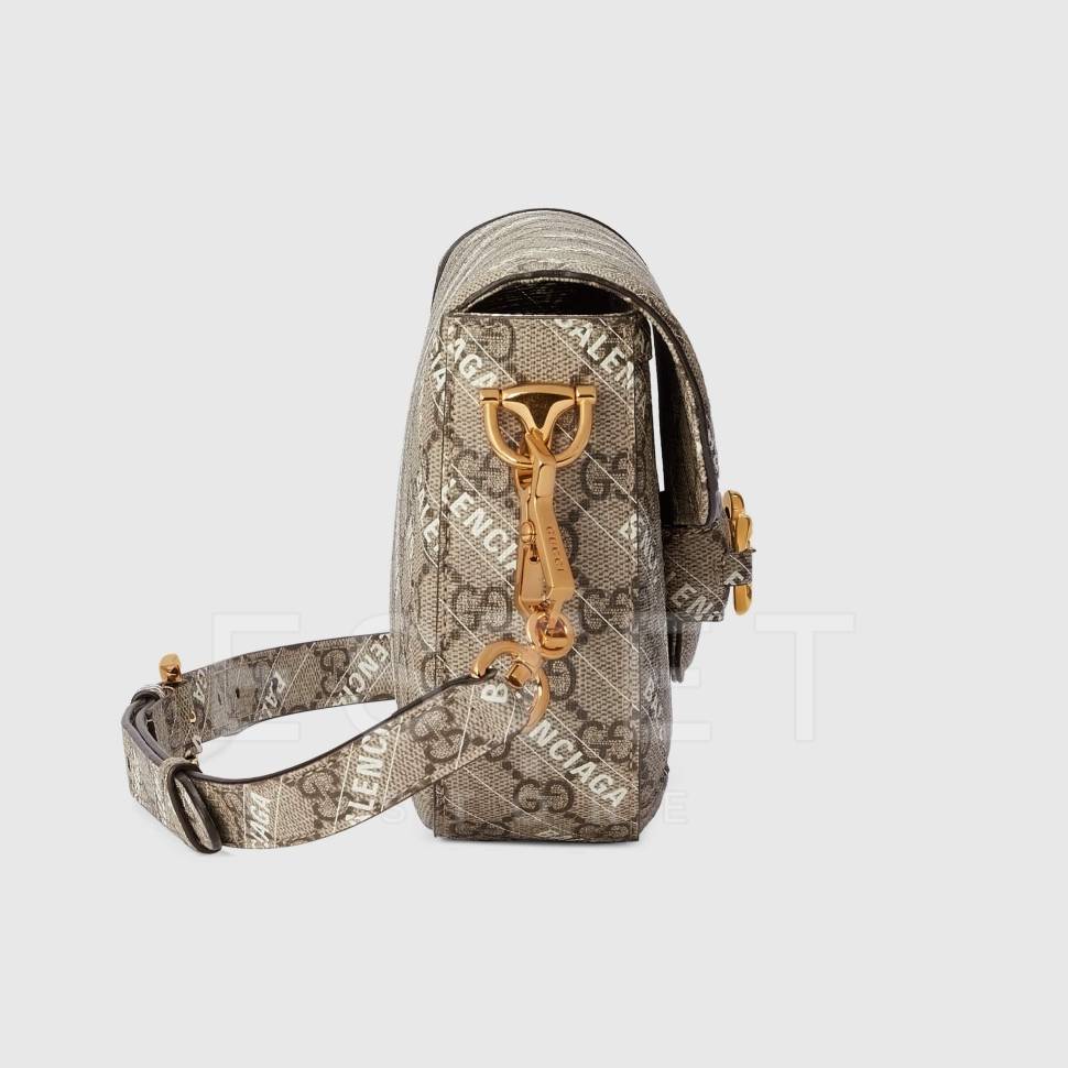Сумка Gucci Horsebit 1955 The Hacker Project Бежевая