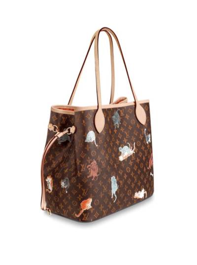 Сумка Louis Vuitton Neverfull Mm Коричневая