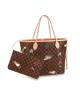 Сумка Louis Vuitton Neverfull Mm Коричневая