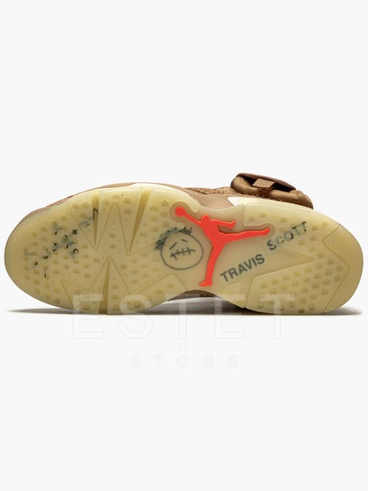 Кроссовки Nike Air Jordan 6 Retro Коричневые