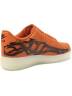 Кроссовки Nike Air Force 1 Skeleton Оранжевые