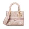 Сумка Dior Lady D-lite Светло-розовая