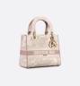 Сумка Dior Lady D-lite Светло-розовая