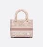 Сумка Dior Lady D-lite Светло-розовая