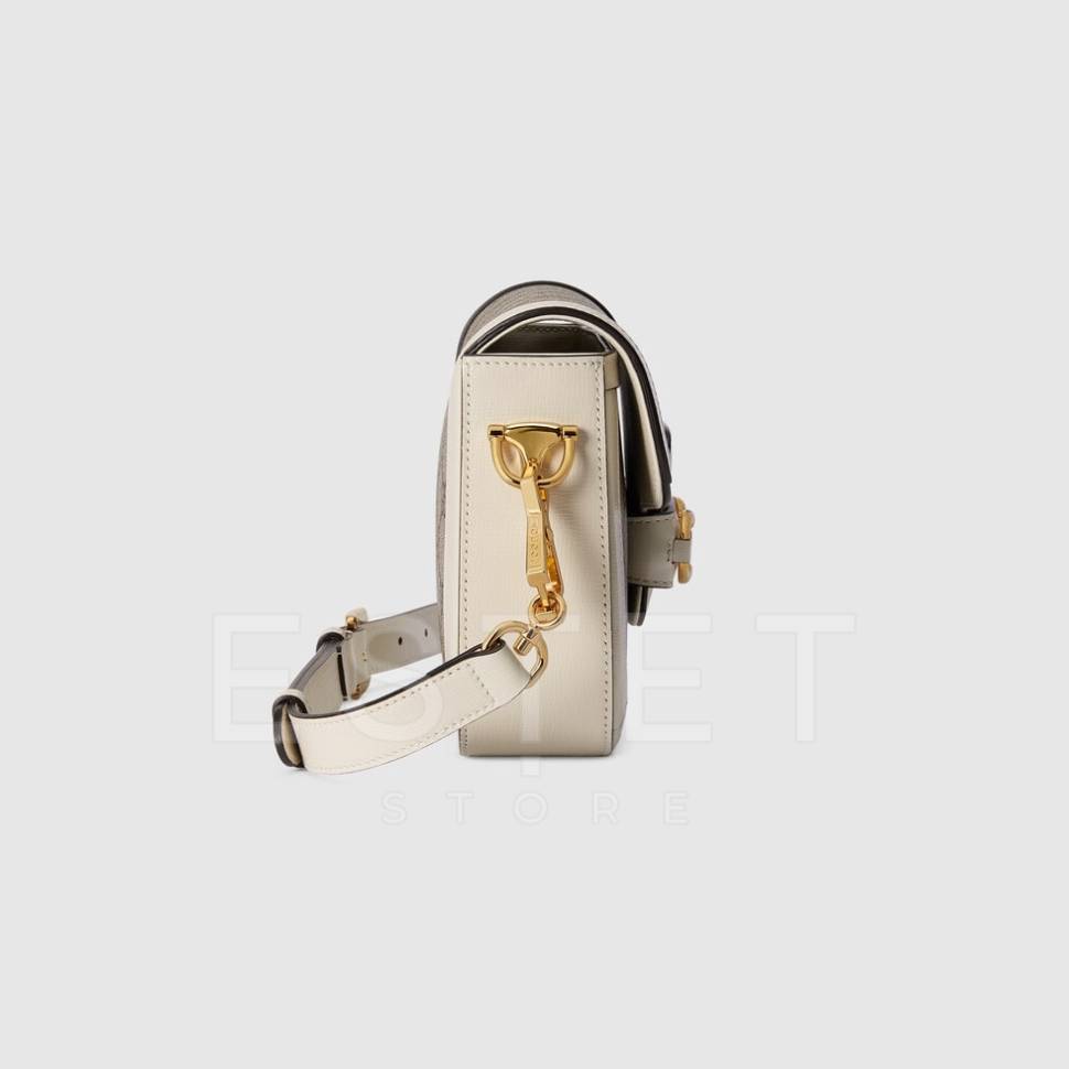 Сумка Gucci Horsebit 1955 Бежевая