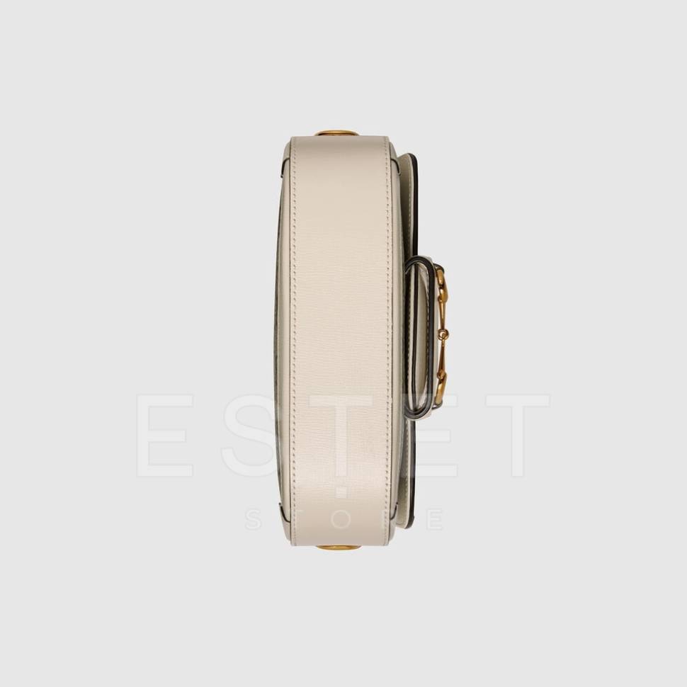 Сумка Gucci Horsebit 1955 Бежевая
