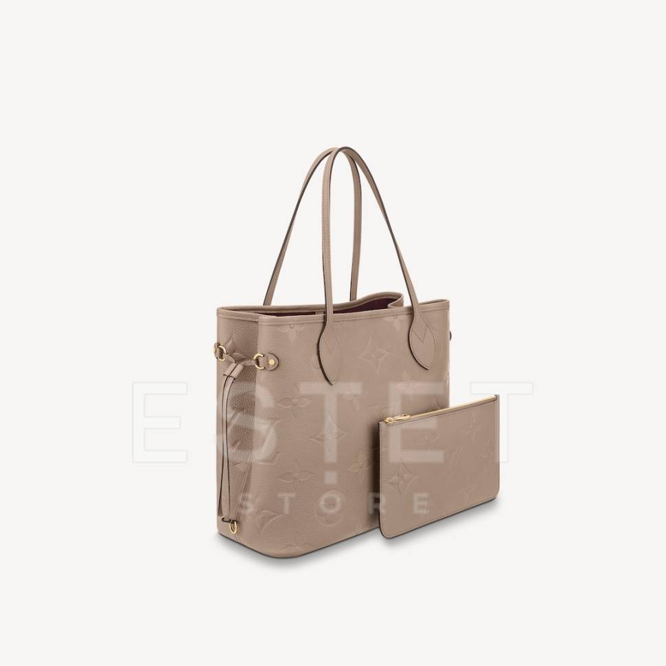 Сумка Louis Vuitton Neverfull Mm Бежевая