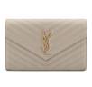 Сумка Saint Laurent Monogram Envelope Бежевая