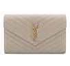 Сумка Saint Laurent Monogram Envelope Бежевая