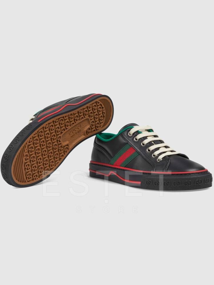 Кроссовки Gucci Tennis 1977 Черные