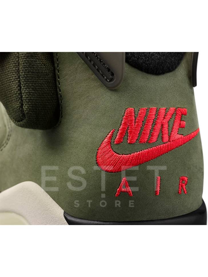 Кроссовки Nike Air Jordan 6 Retro Travis Scott Темно-зеленые