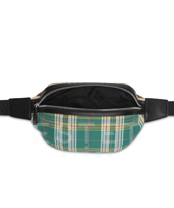 Сумка Burberry Vintage Check Зеленая