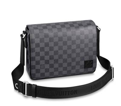 Сумка Louis Vuitton District Pm Серая