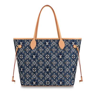 Сумка Louis Vuitton Neverfull Mm Since 1854 Синяя