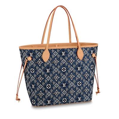 Сумка Louis Vuitton Neverfull Mm Since 1854 Синяя
