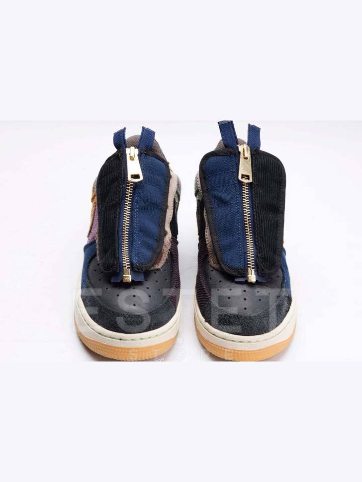Кроссовки Nike Air Force 1 X Cactus Jack Коричнево-бежевые