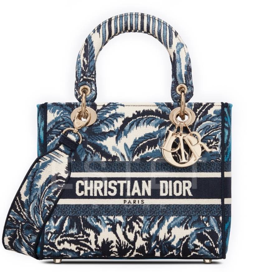 Сумка Dior Lady D-lite Синяя