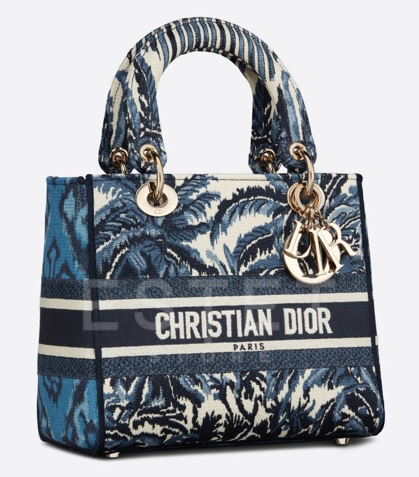 Сумка Dior Lady D-lite Синяя