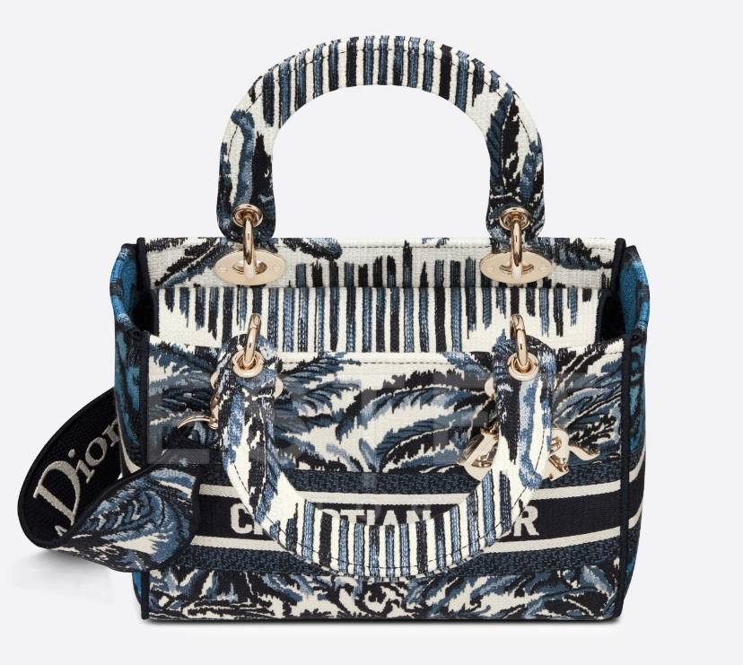 Сумка Dior Lady D-lite Синяя