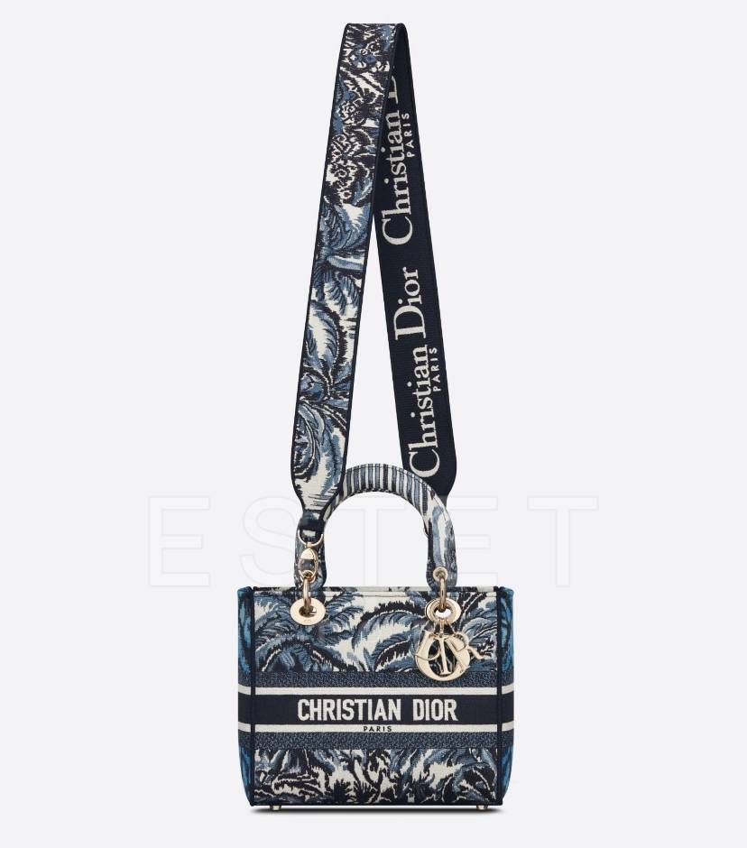 Сумка Dior Lady D-lite Синяя