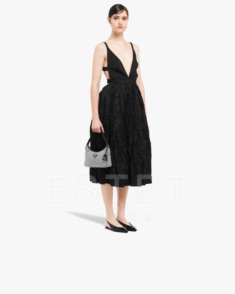Сумка Prada Серебряная
