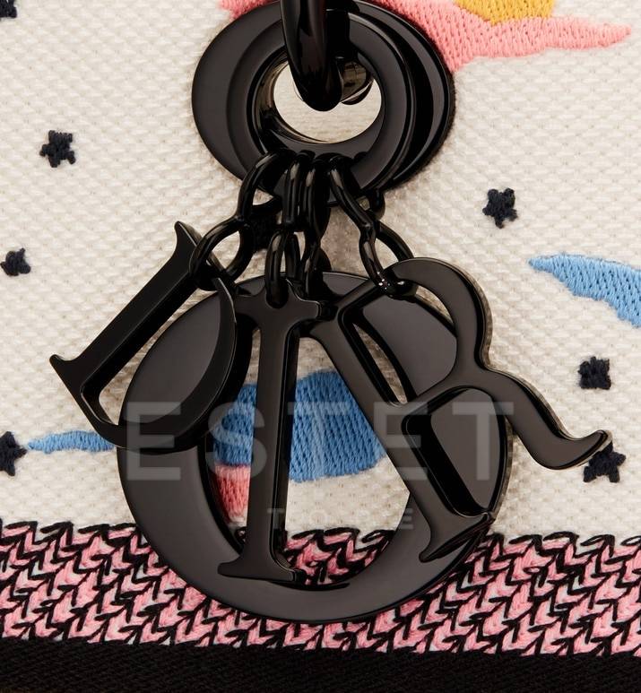 Сумка Dior Lady D-lite Белая