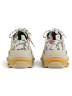 Кроссовки Gucci The Hacker Project Triple S Flora Print Белые