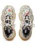 Кроссовки Gucci The Hacker Project Triple S Flora Print Белые