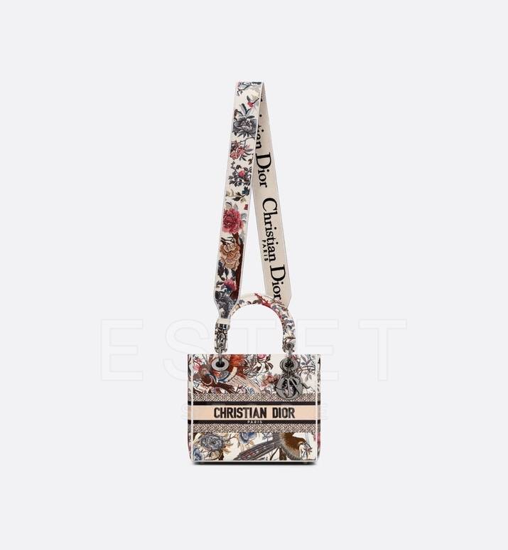 Сумка Dior Lady D-lite Белая