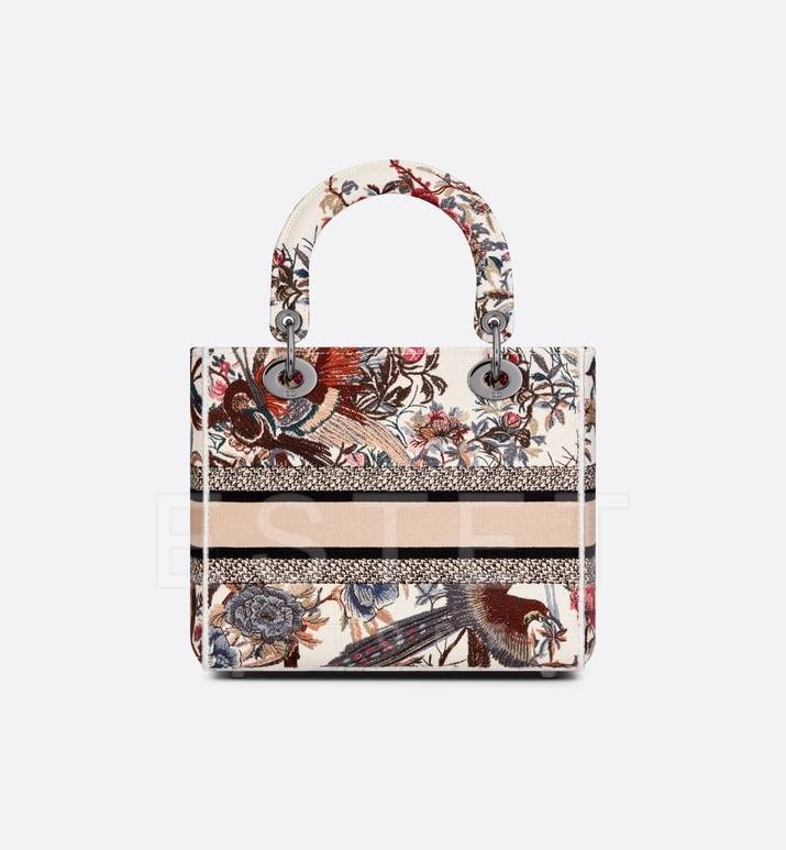 Сумка Dior Lady D-lite Белая