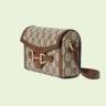 Сумка Gucci Horsebit 1955 Бежевая