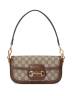 Сумка Gucci Horsebit 1955 Бежевая