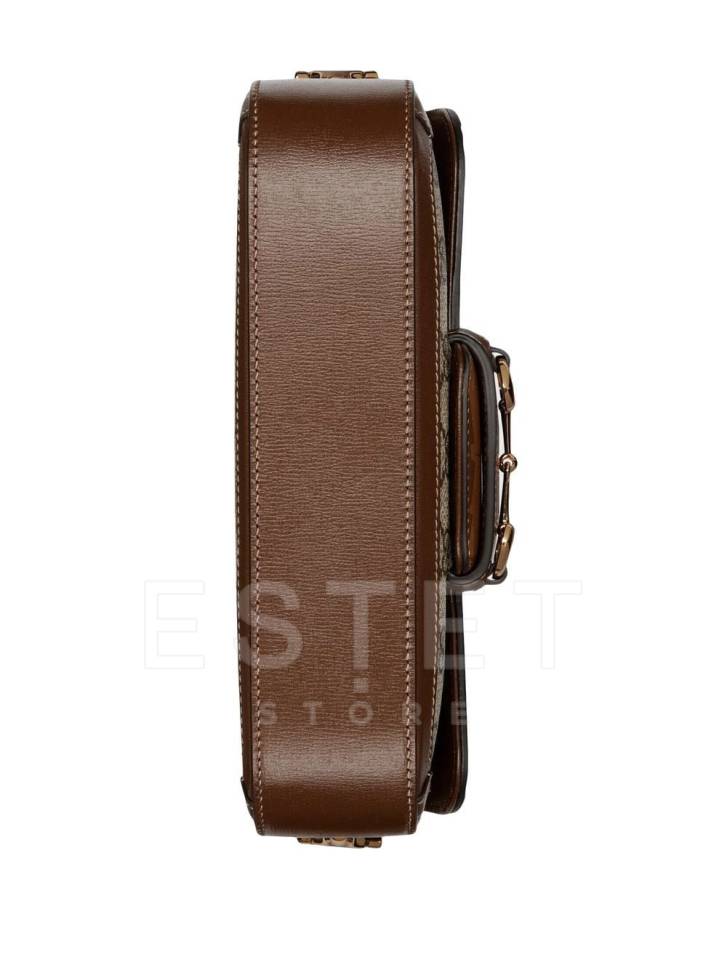 Сумка Gucci Horsebit 1955 Бежевая