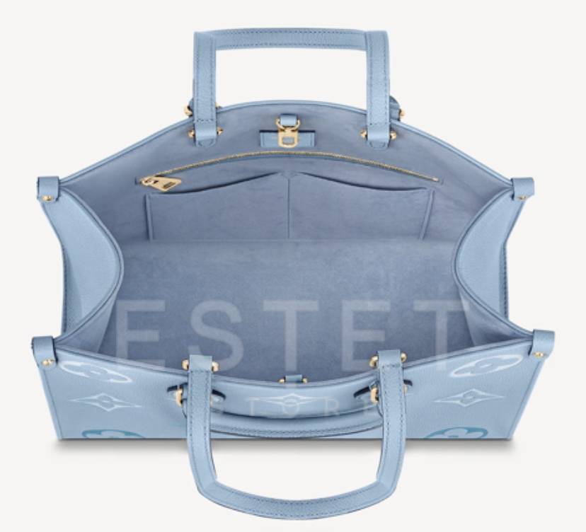 Сумка Louis Vuitton Onthego Mm Голубая