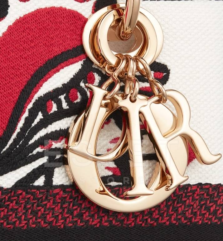 Сумка Dior Lady D-lite Красная
