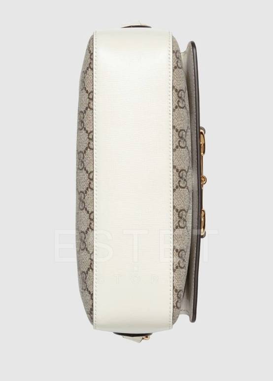 Сумка Gucci Horsebit 1955 Бежевая