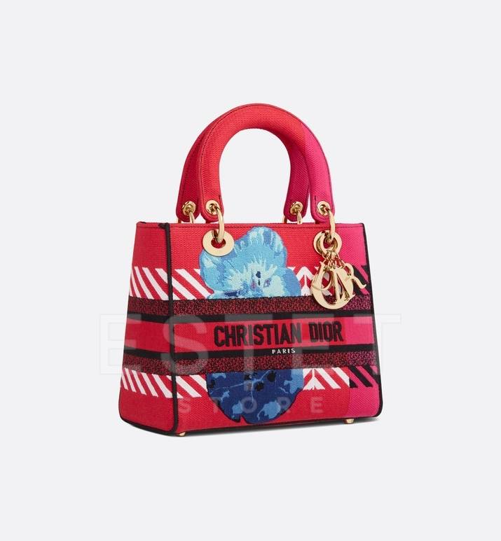 Сумка Dior Lady D-lite Красная